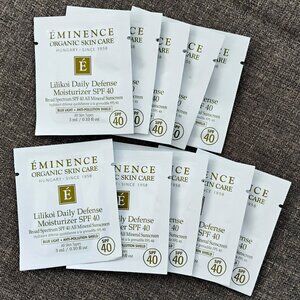 Eminence Organic Lilikoi Daily Defense Moisturizer Sample Bundle